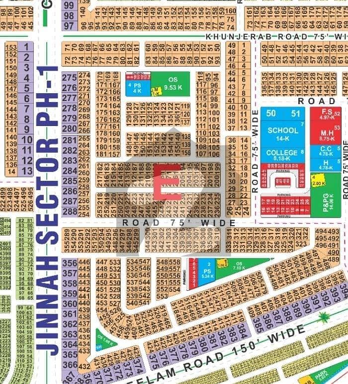LDA city block E LDA city block E