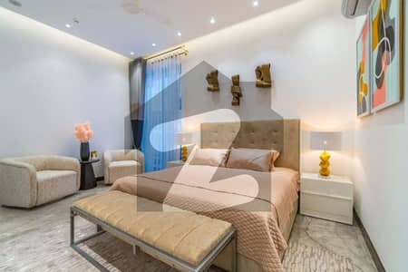 Fully Furnished Single Bedroom in a 1 Kanal Brand New House For Rent in Prime Location Near Dolmen Mall