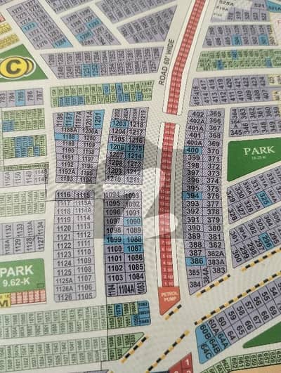 10 Marla commercial plot for sale in lda evenue 1 block C corner facing commercial zone