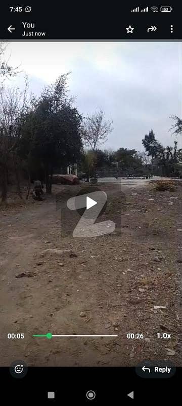 3.5 Kanal Secure Plot With 8 Rooms Main GT road Tarnol Islamabad