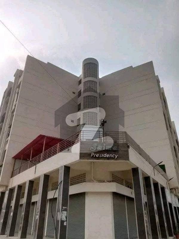 صائمہ پریزیڈنسی ملیر کنٹونمنٹ,کینٹ,کراچی میں 3 کمروں کا 11 مرلہ فلیٹ 2.3 کروڑ میں برائے فروخت۔