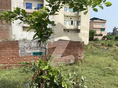 5 Marla Ideal Location Commercial Plot For Sale In Pak Arab Phase 2 On 200 Feet Main Road