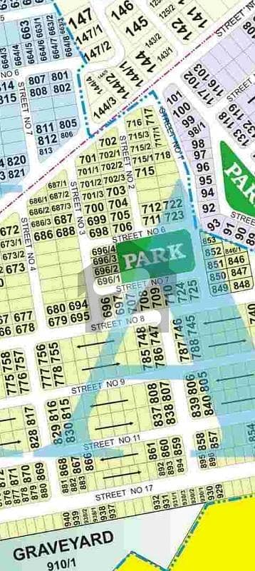 facing park kanal plot