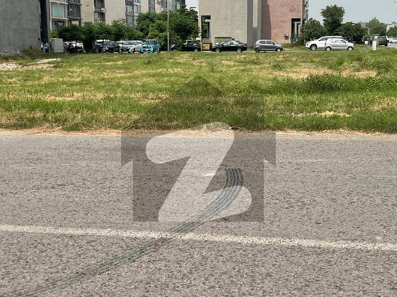 1 Kanal park facing plot on 70feet road