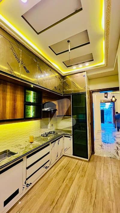 6 Marla Double Storey Brand New House Is Available For Sale  Gated Street Security Guard Here