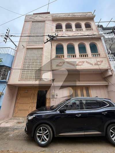 184 Square Yard Well-Maintained Triple Storey House Is Available For Sale In Indus Mehran Society Karachi