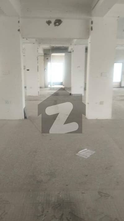 8000 sq ft Office space on 2nd floor in a good location with lift facility on Fazal e Haq Road is available for Rent