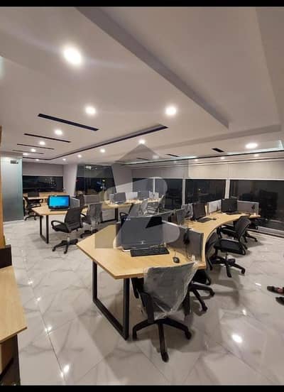 6 Marla Furnished Commercial Hall Available For Rent In Bahria Town Lahore