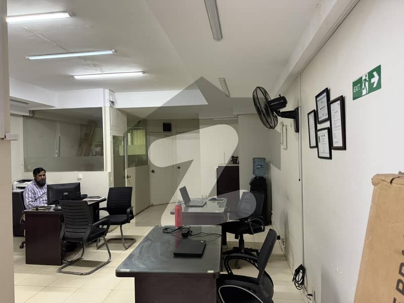 Main shahra e faisal office for rent 24/7