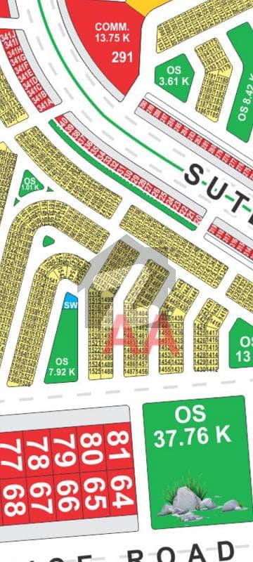 5 Marla On Ground Plot For Sale AA Block Lda City Lahore