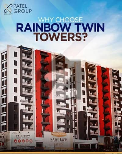 Located In The Heart Of Scheme 33 Gulshan-E-Maymar, RAINBOW TWIN TOWER