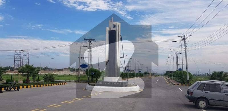 5 Marla plot available at green Mansions Mardan