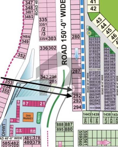 Kanal Pair 150 Feet Road Z1-291-292