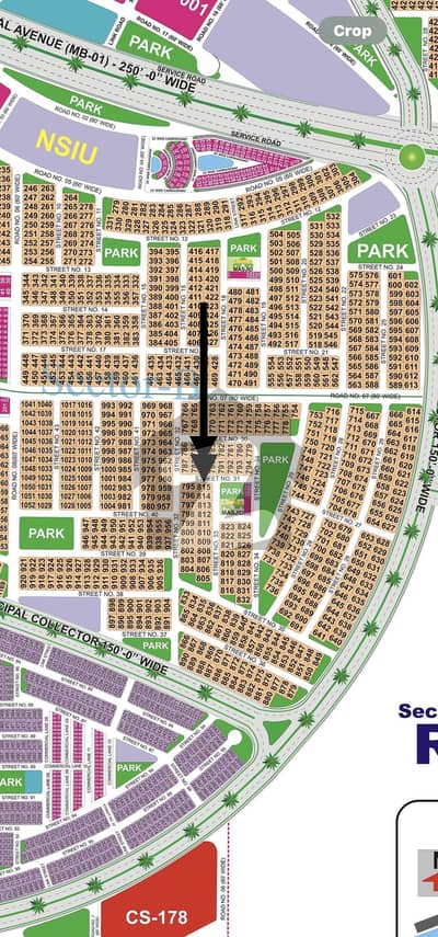 1 Kanal Corner Facing Park Possession Plot Available For Sale In Sector B
