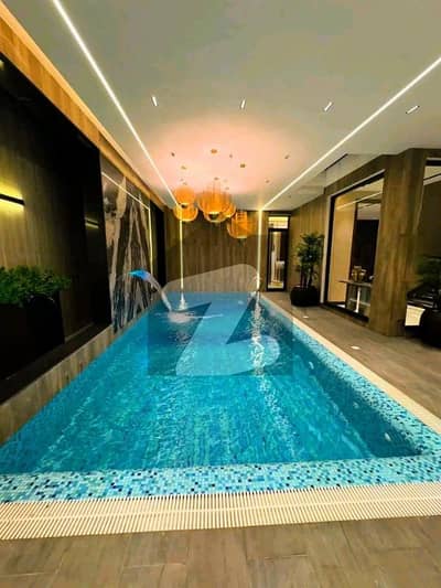 DHA Phase 6 1 Kanal Brand New Luxury Bungalow Swimming Pool 15 KVA Solar Top-Notch Finishing 100% Original Deal
