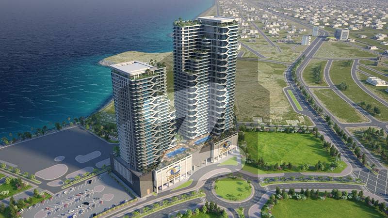 Experience Luxury Living by the Sea: Stunning 1 Bed Partial Sea Facing Apartment in Gold Crest Bay Sands at HMR Waterfront. A Project by Giga Group, A Renowned Developer of Dubai and Islamabad
