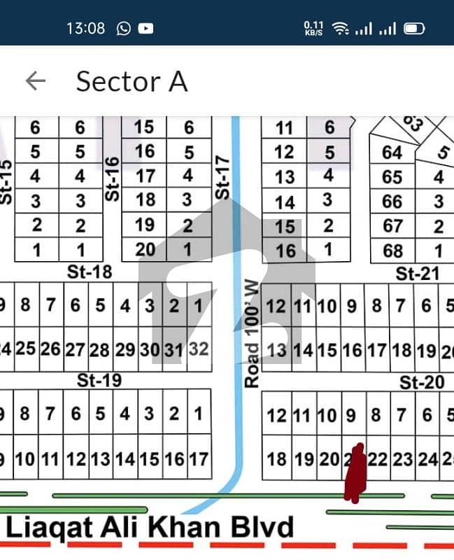 ڈی ایچ اے ڈیفینس فیز 5 ڈی ایچ اے ڈیفینس,اسلام آباد میں 1 کنال رہائشی پلاٹ 4.1 کروڑ میں برائے فروخت۔