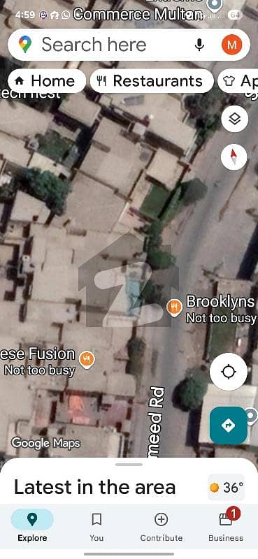 14 Marla Commercial Plot in Business Hub Gulgasht Multan