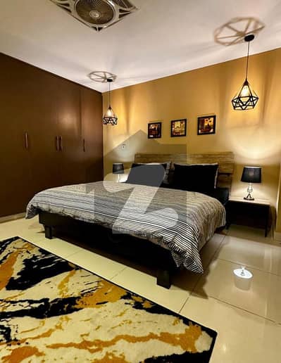 01 BED LUXURY FURNISHED APPARTMENT AVAILBLE FOR RENT AT GULBERG GREEEN ISLAMABAD