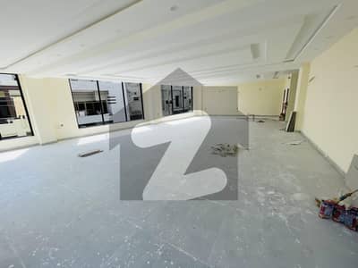 15 Marla Brand New Building First Floor Hall Available For Rent In Johar Town Near Expo Centre