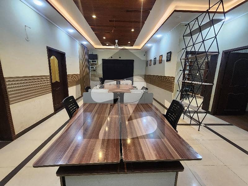 Furnished Office 1 Kanal Single Story House
