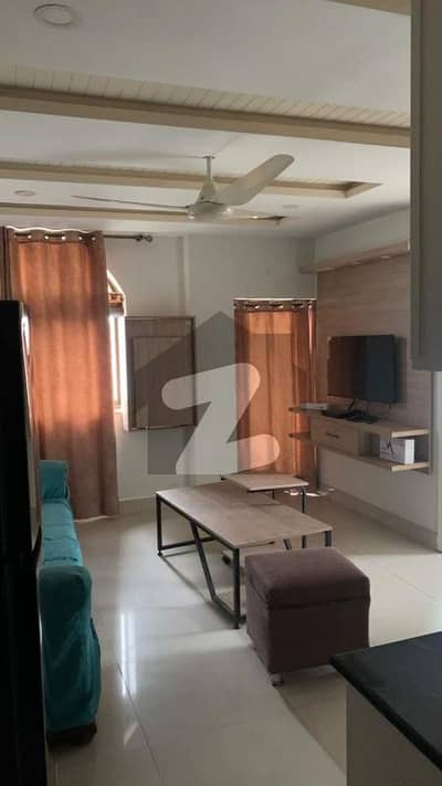 1BED FURNISHED APARTMENT IS AVAILABLE FOR RENT IN SECTOR C BAHRIA TOWN LAHORE