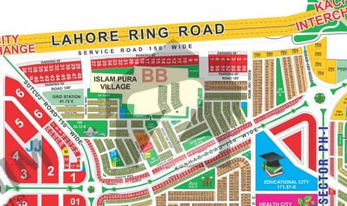 5 Marla Residential Plot for Sale BB Block, LDA City Lahore