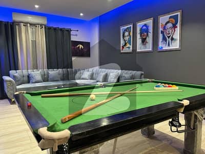 1 Bed Luxurious Fully Furnished with Pool Table Apartment For Rent