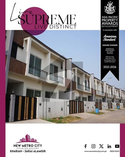 Perfect Prime Location 5 Marla House In New Metro City For sale
