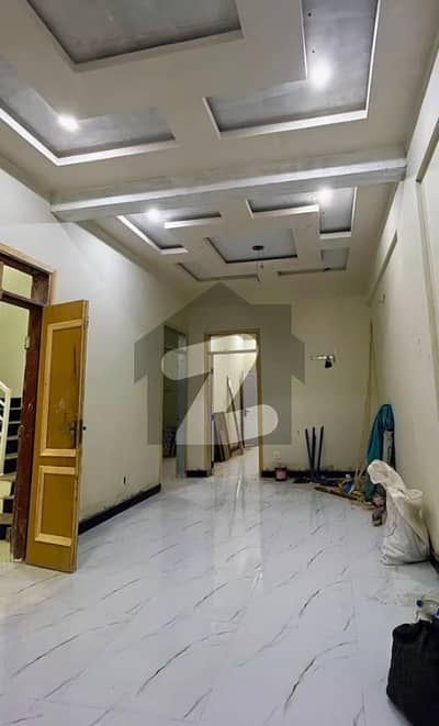 Leased 3 Bed Lounge Ground Floor Single Belt West Open Apartment For Sale At Karachi University Society Sec 18A Sch 33 Khi.