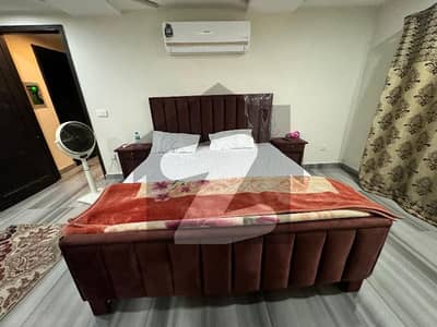 1 bed brand new luxury furnished flat apartment available in bahria town lahore