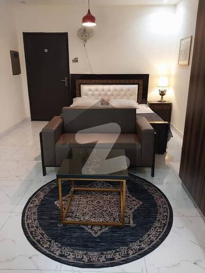 studio luxury furnished flat apartment available in sheranwala heights canal road lahore