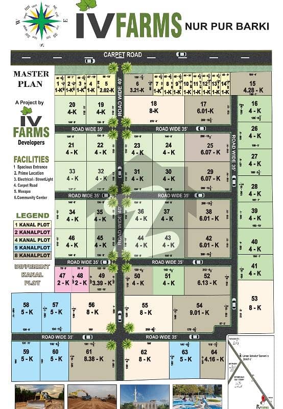 1 Kanal Residential Plot In Central Hudiara For sale