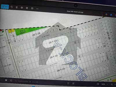 Faisal Hills block A plot 1 Kanal available for sale.