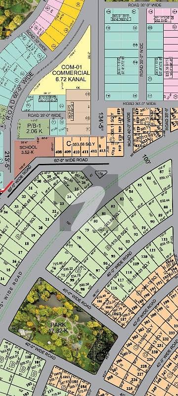 22 Marla Plot On Main 100 Feet Road 22 Marla Plot On Main 100 Feet Road