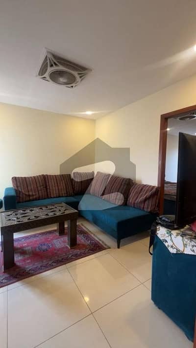 One Bedroom Corner Apartment Fully Furnished On Sale In Kazani Heights 1 Located On Main Islamabad Expressway.