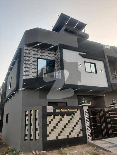 3.1 Marla Brand New Corner House Available For Sale With SOLAR System Installed