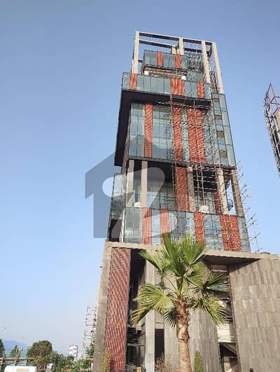 New blue Area Jinnah avenue F-9 faceing Two Side Corner Floor available for Rent   Per square ft demand Rs 700