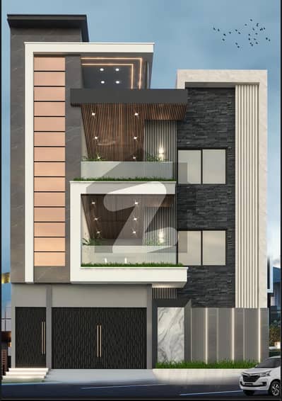 Ground Plus Two Under Construction House Park Facing East West Open 210 Sq Yards