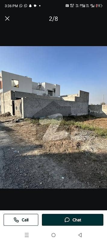 15 Marla corner plot main road 60 feet corner 40 foot road D block main blueward