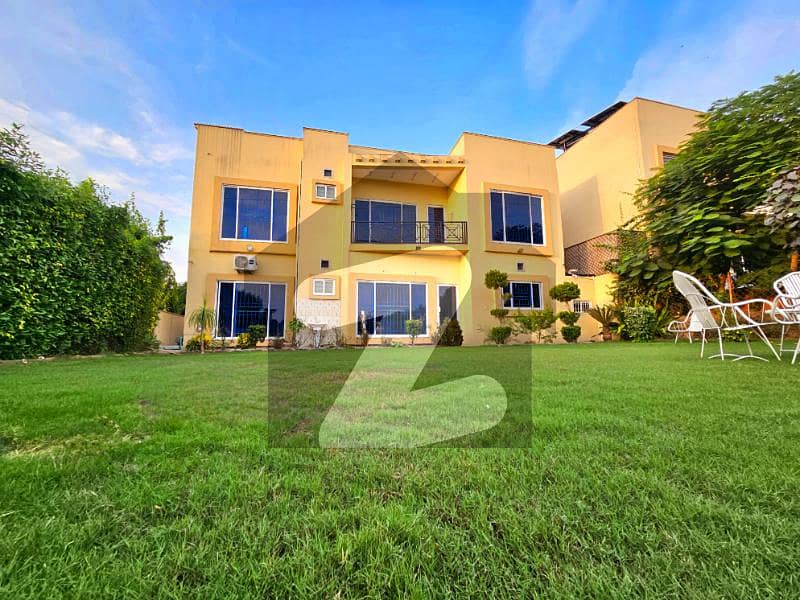 Furnished 25 Marla House with Huge Lawn