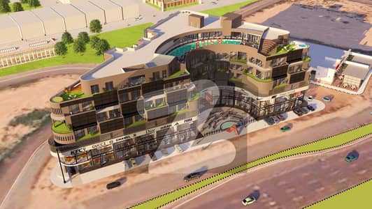 Main Boulevard Facing Shop For Sale At First Floor   Prism Arcade Sector C DHA Multan