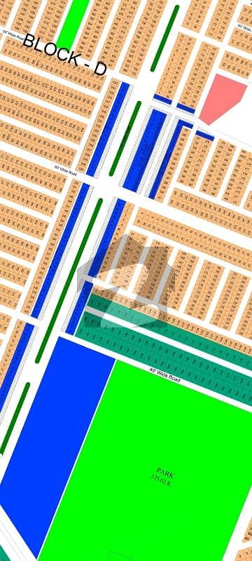 10 Marla Residential plot for sale in G block Central Park Lahore