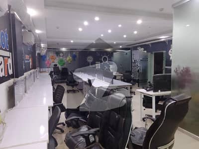 8 Marla Commercial Fully Furnished 4th floor in Phase 6 Available for rent on prime location.