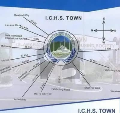 Main Double Road 500 Square Yard Corner Commercial Plot Ideally Situated In Main Boulevard Block B