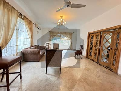 F-6 Semi Furnished House Available For Rent.