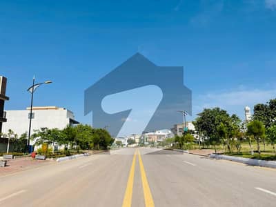 Plot for Sale Sector C-2 Boulevard Possession Utility Paid Near to Gate AT Prime Location Solid Land Bahria Enclave Islamabad