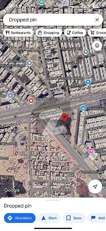 سکیم 33 کراچی میں 6 کنال کمرشل پلاٹ 10.0 ارب میں برائے فروخت۔