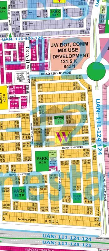 1-Kanal Plot Available In DHA Phase 8 W Block. Near To Main And Near To Park Direct Deal With Owner.