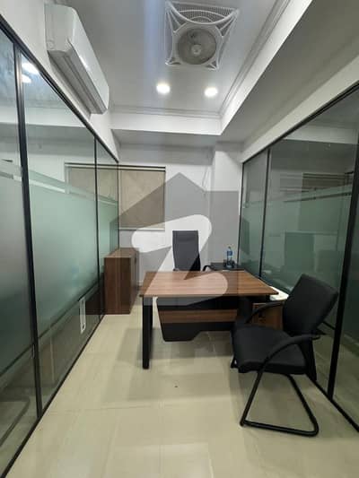 Fully Independent Furnished Office For Rent With Electricity & Services.